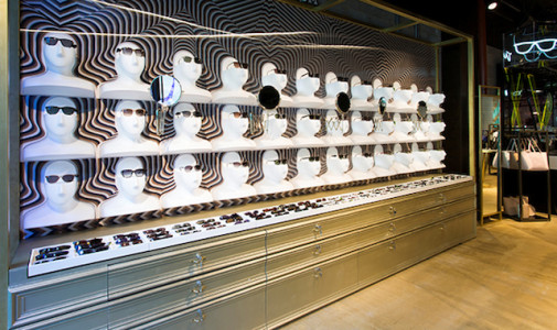 Ted Baker &Moore retail design Commercial Road London.