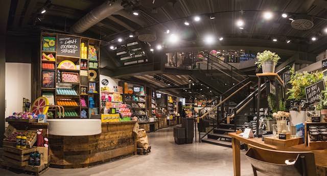 Oxford Street, London, Lush, Lush, retail design, retail innovation, trend tours