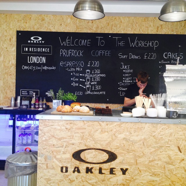 Oakley Workshop Exmouth Market London, trend tours, retail design, retail trends, London pop-ups, retail innovation, London store design, Oakley,