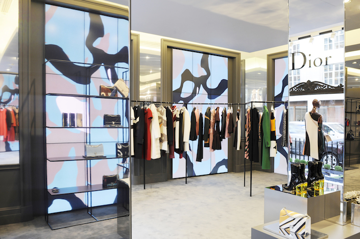 Dior, Dior pop-up, London retail, retail safaris, trend tours, visual merchandising, retail trends,