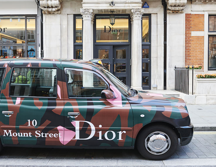 Dior, Dior pop-up, London retail, retail safaris, trend tours, visual merchandising, retail trends,