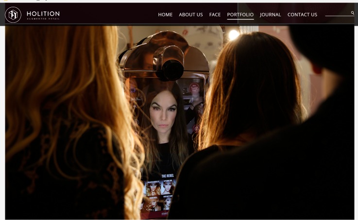 Charlotte Tilbury magic mirror retail technology