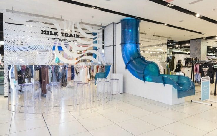 Topshop retail technology trends VR