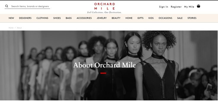 Orchard Mile luxury fashion retail